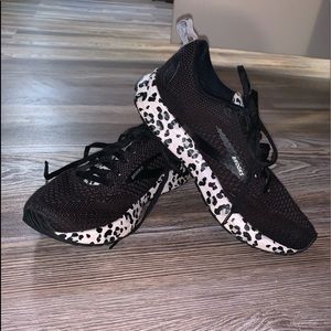 Brooks Revel White Leopard shoes